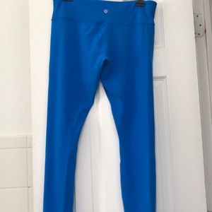Black and Blue Reversible Lululemon Leggings